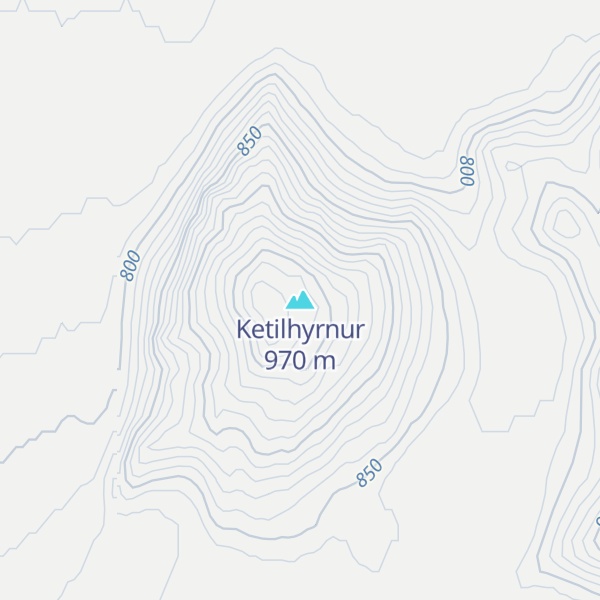 Map of Ketilhyrnur
