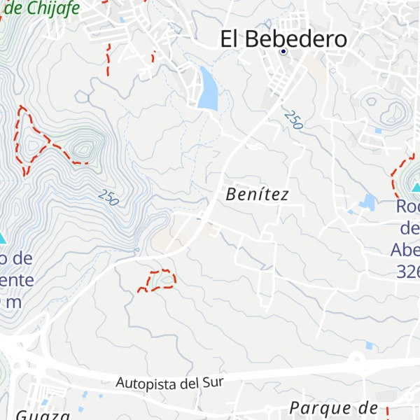Map of Roque de Malpaso