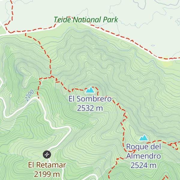 Map of El Sombrero