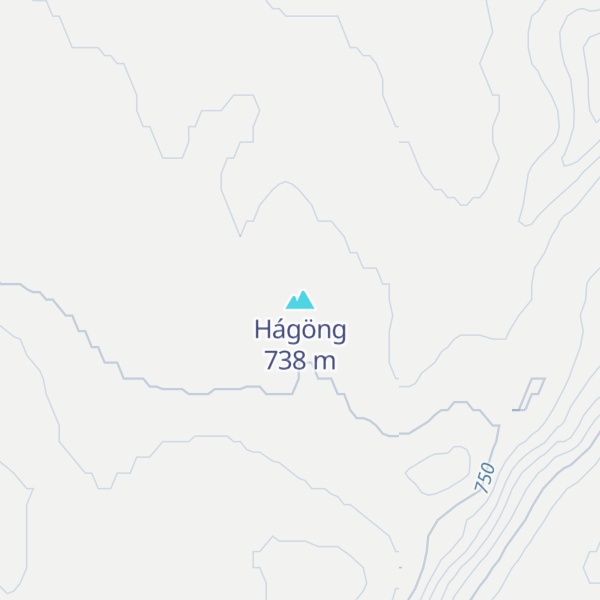 Map of Hágöng