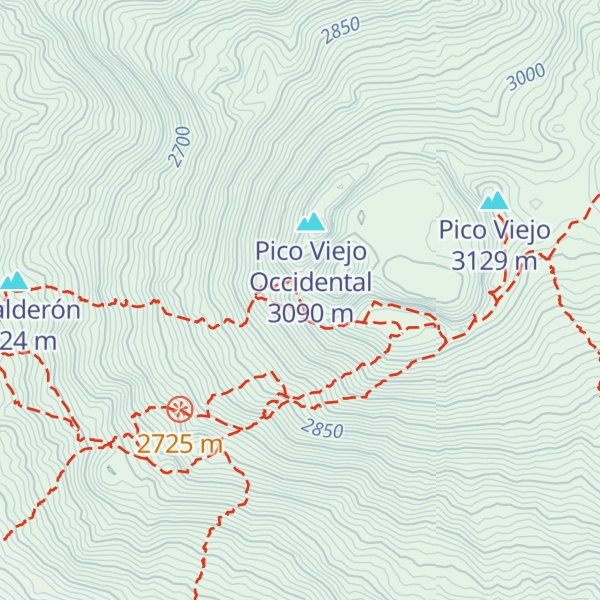 Map of Montaña Chahorra
