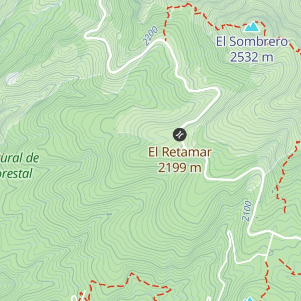 Map of Lomo del Retamar
