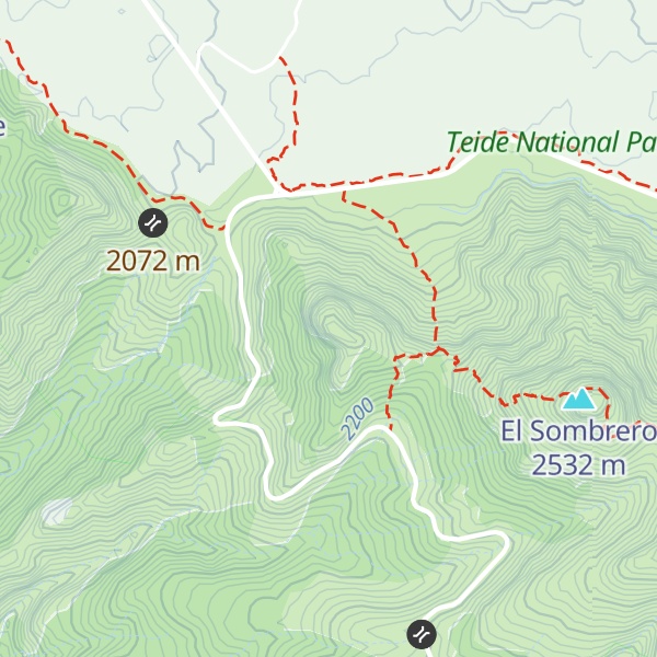 Map of El Sombrerito