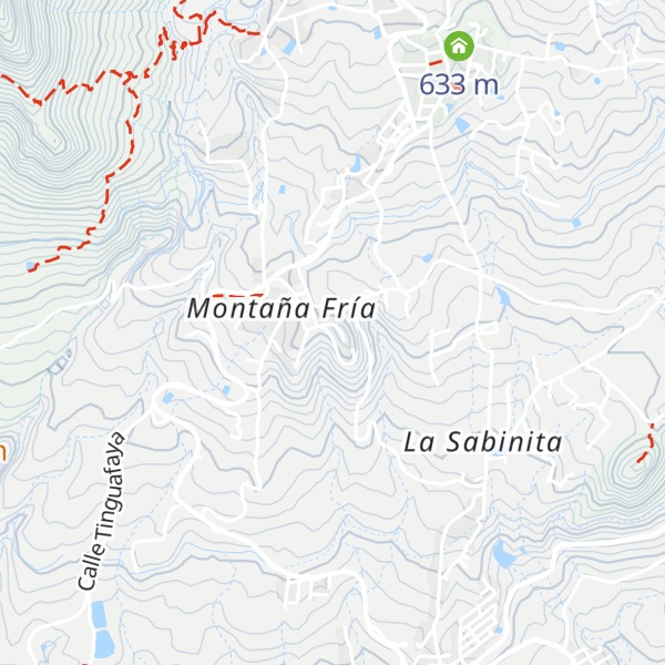 Map of Montaña Fría