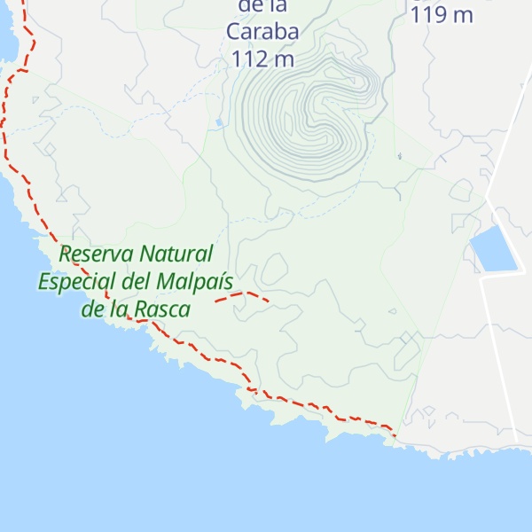 Map of Montaña Pardela