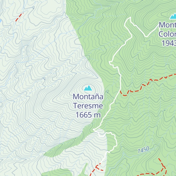 Map of Montaña Teresme