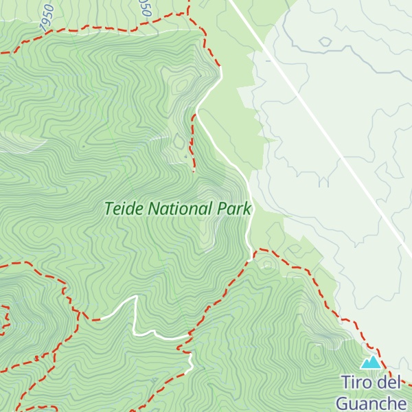 Map of Montaña el Cedro