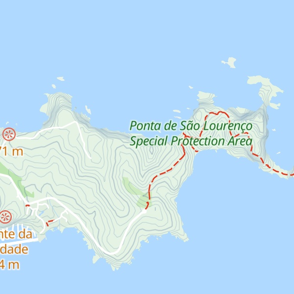Map of Pedras Brancas