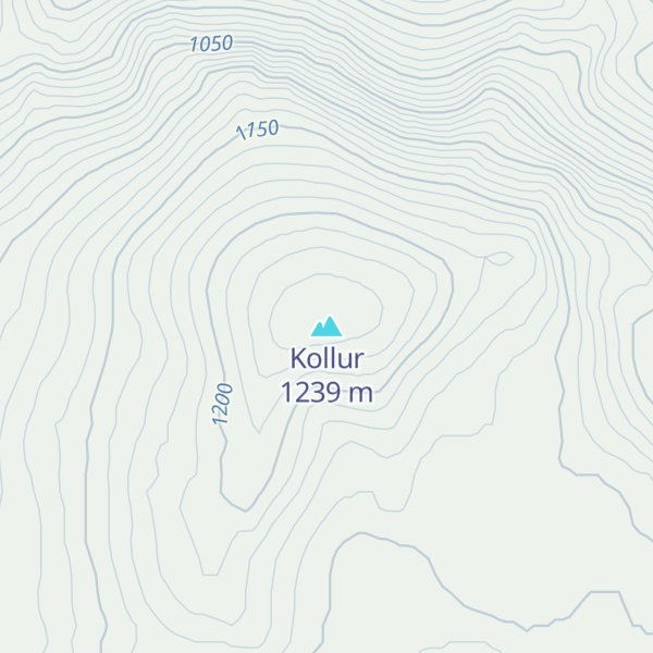 Map of Kollur