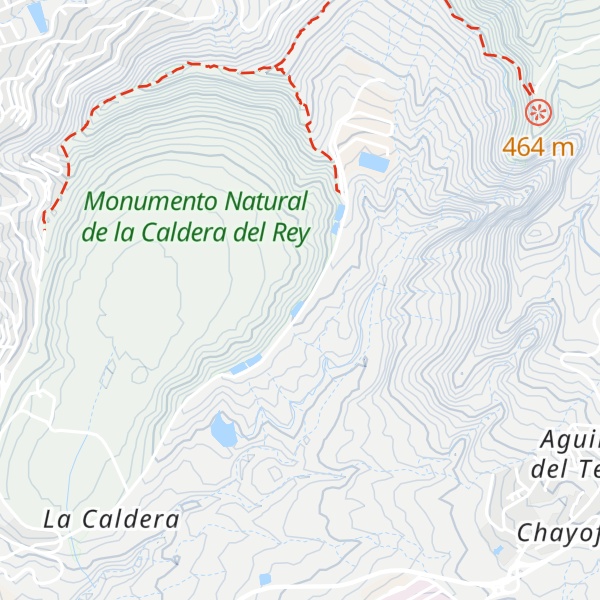 Map of Lomo del Faro