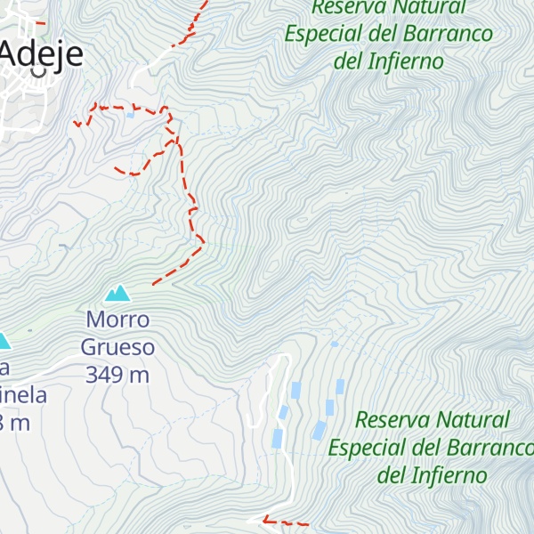 Map of Morro de los Guanches