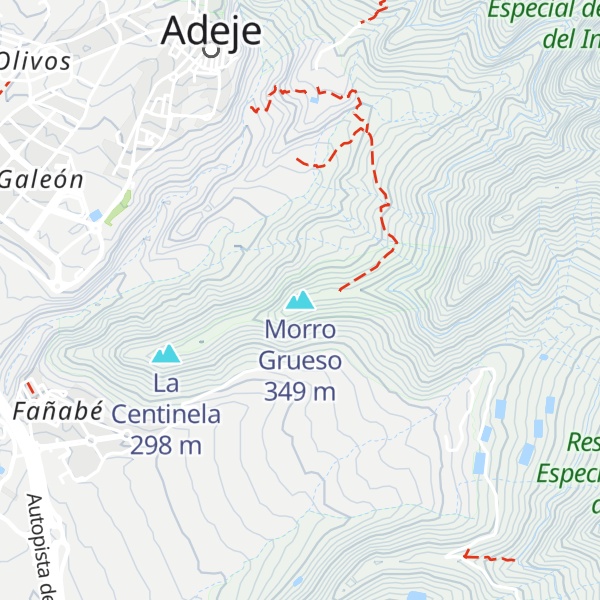 Map of Morro Grueso