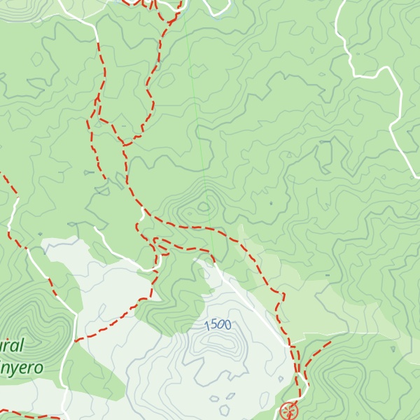 Map of Montaña de las Flores