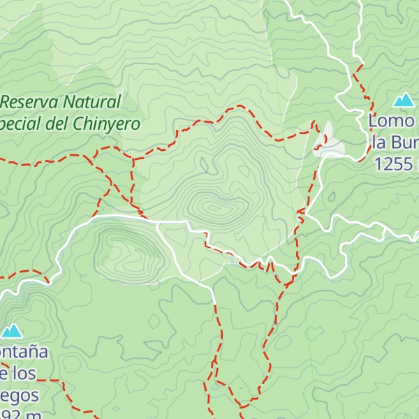 Map of Montaña Negra