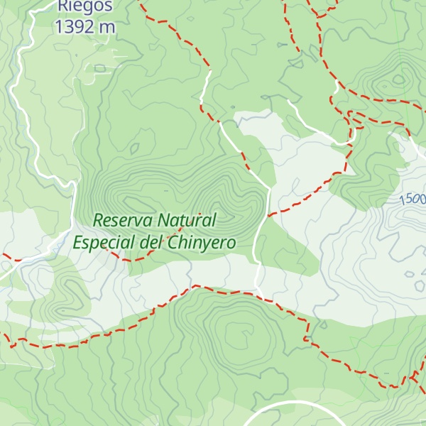 Map of Montaña de la Cruz