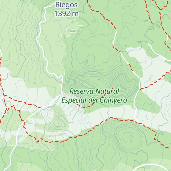 Map of Montaña del Estrecho