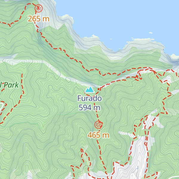Map of Furado