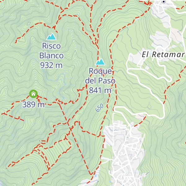 Map of Morro de la Vera