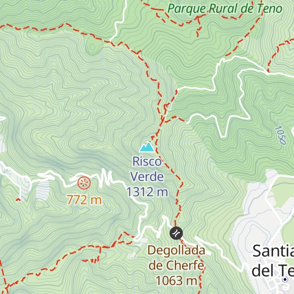 Map of Risco Verde