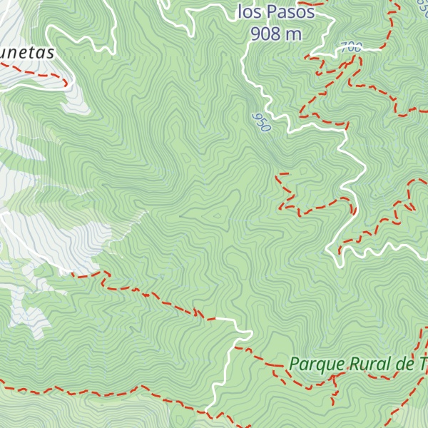 Map of Alto del Camello