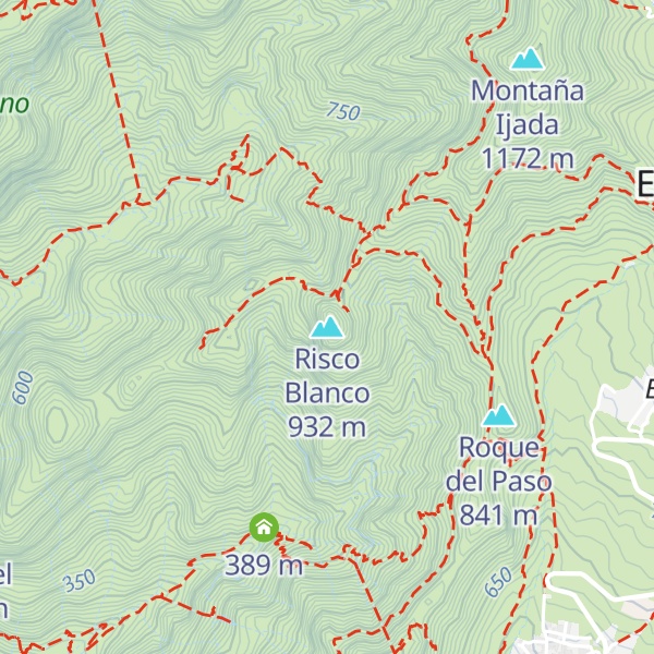 Map of Risco Blanco