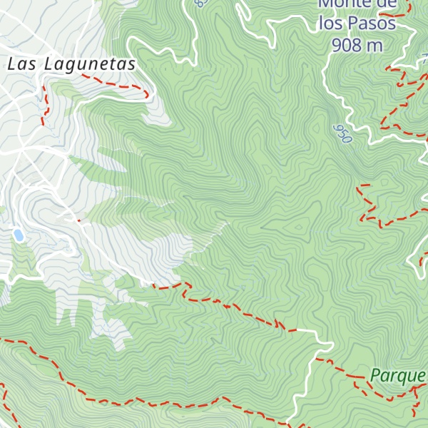 Map of Lomo de las Arugas