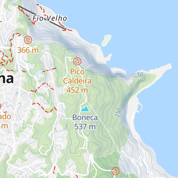 Map of Cortado