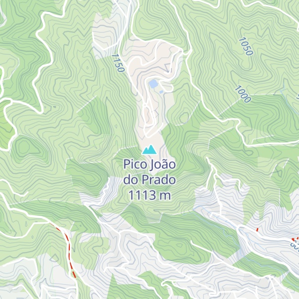 Map of Pico João do Prado