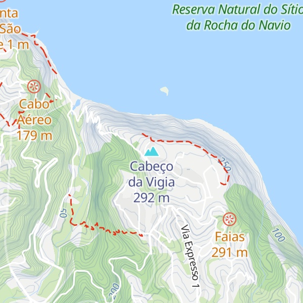 Map of Cabeço da Vigia