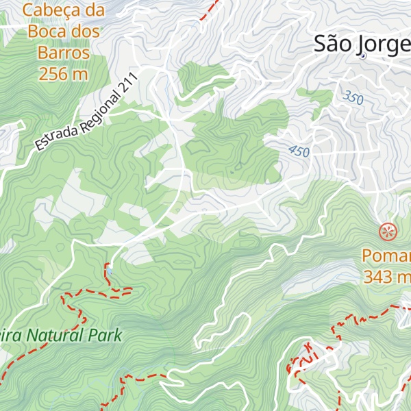 Map of Pico da Rainha