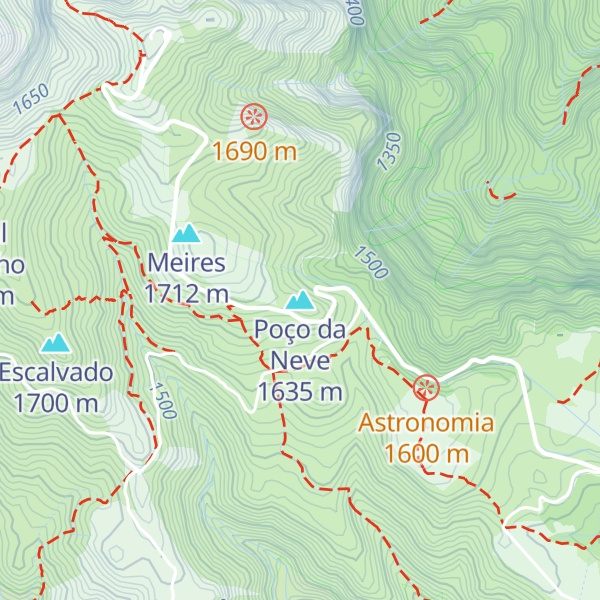 Map of Poço da Neve