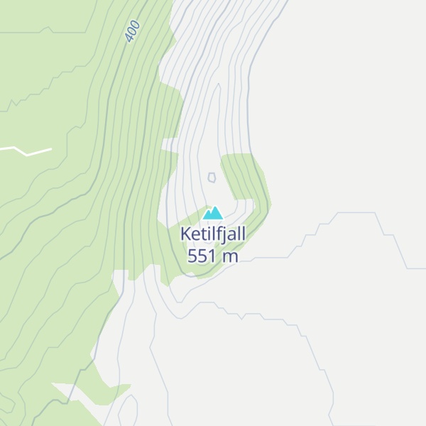 Map of Ketilfjall