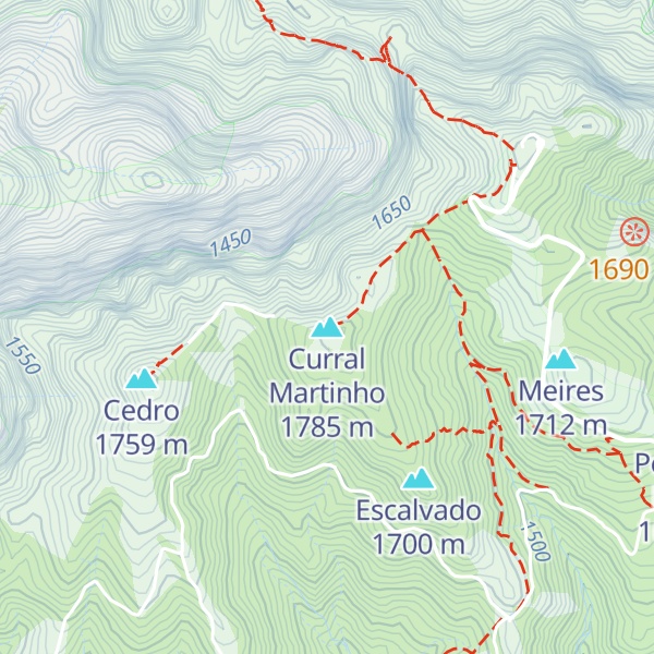 Map of Curral Martinho