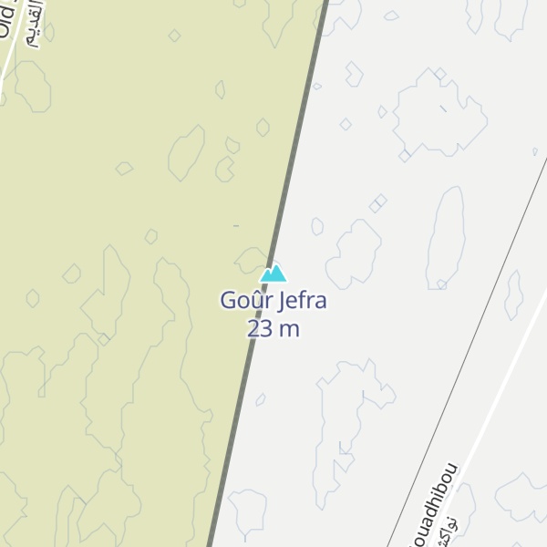 Map of Goûr Jefra