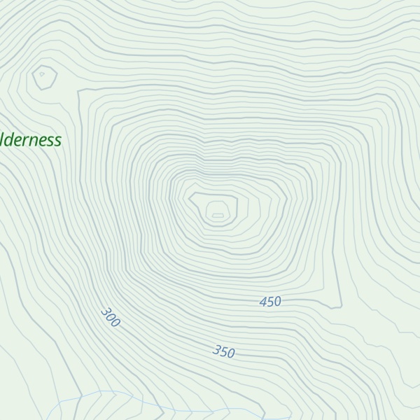 Map of Chingekigtlik Mountain