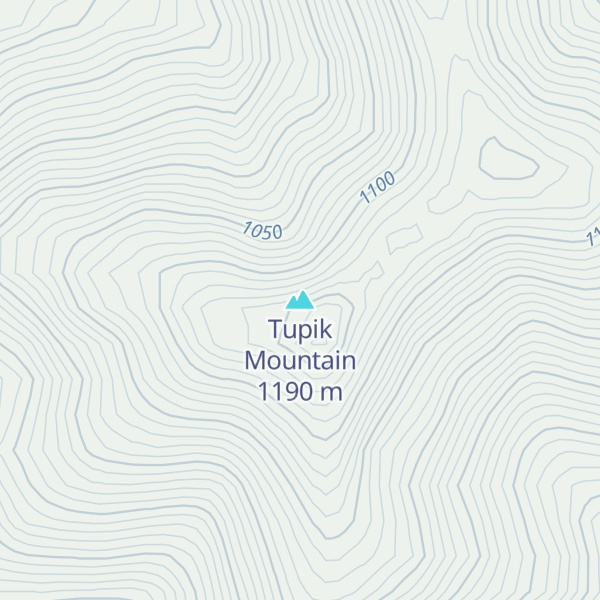 Map of Tupik Mountain