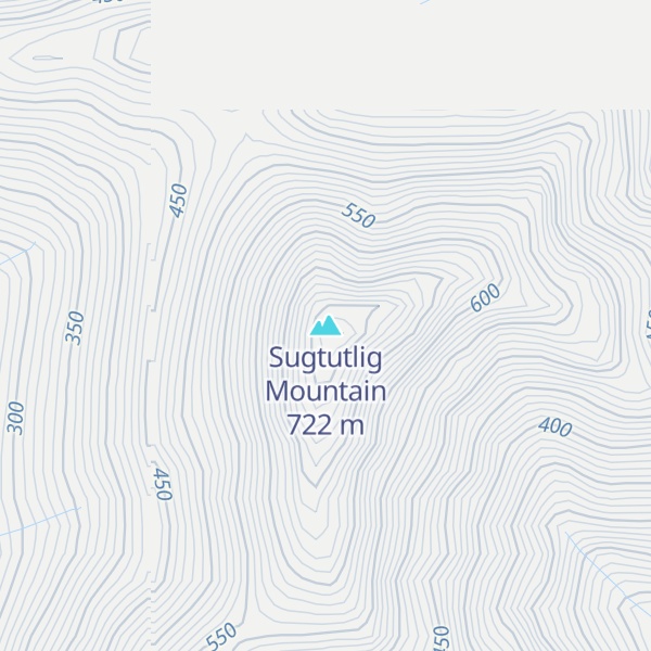Map of Sugtutlig Mountain