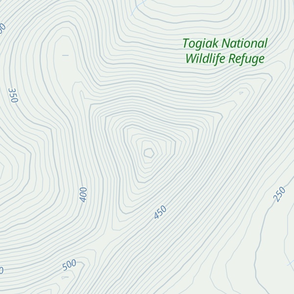 Map of Pyramid Mountain