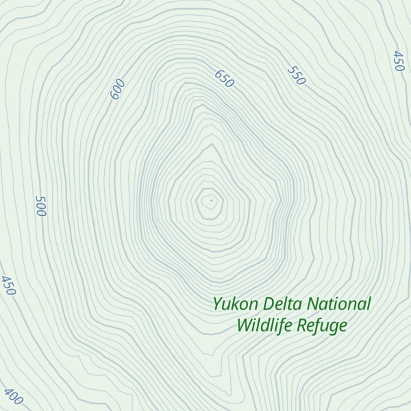 Map of Kusilvak Census Area HP