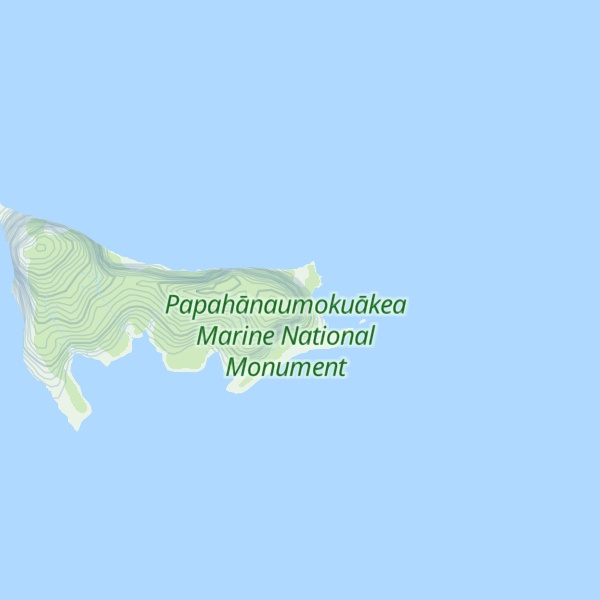 Map of Tanager Peak