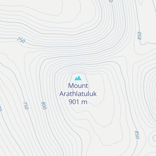 Map of Mount Arathlatuluk