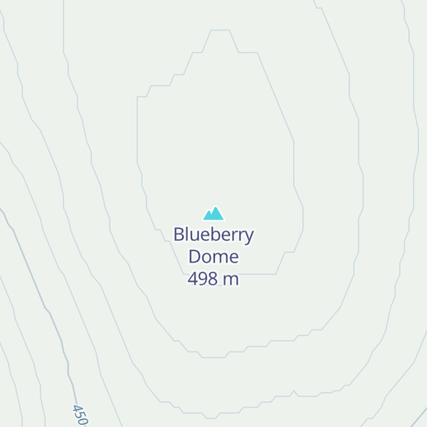 Map of Blueberry Dome