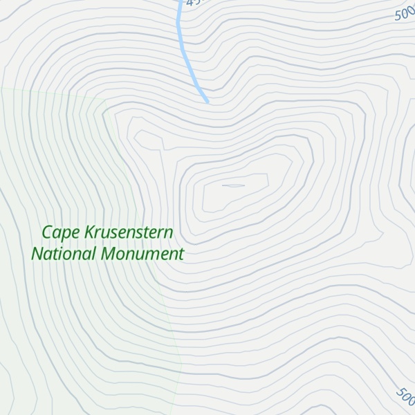 Map of Kikmiksot Mountain
