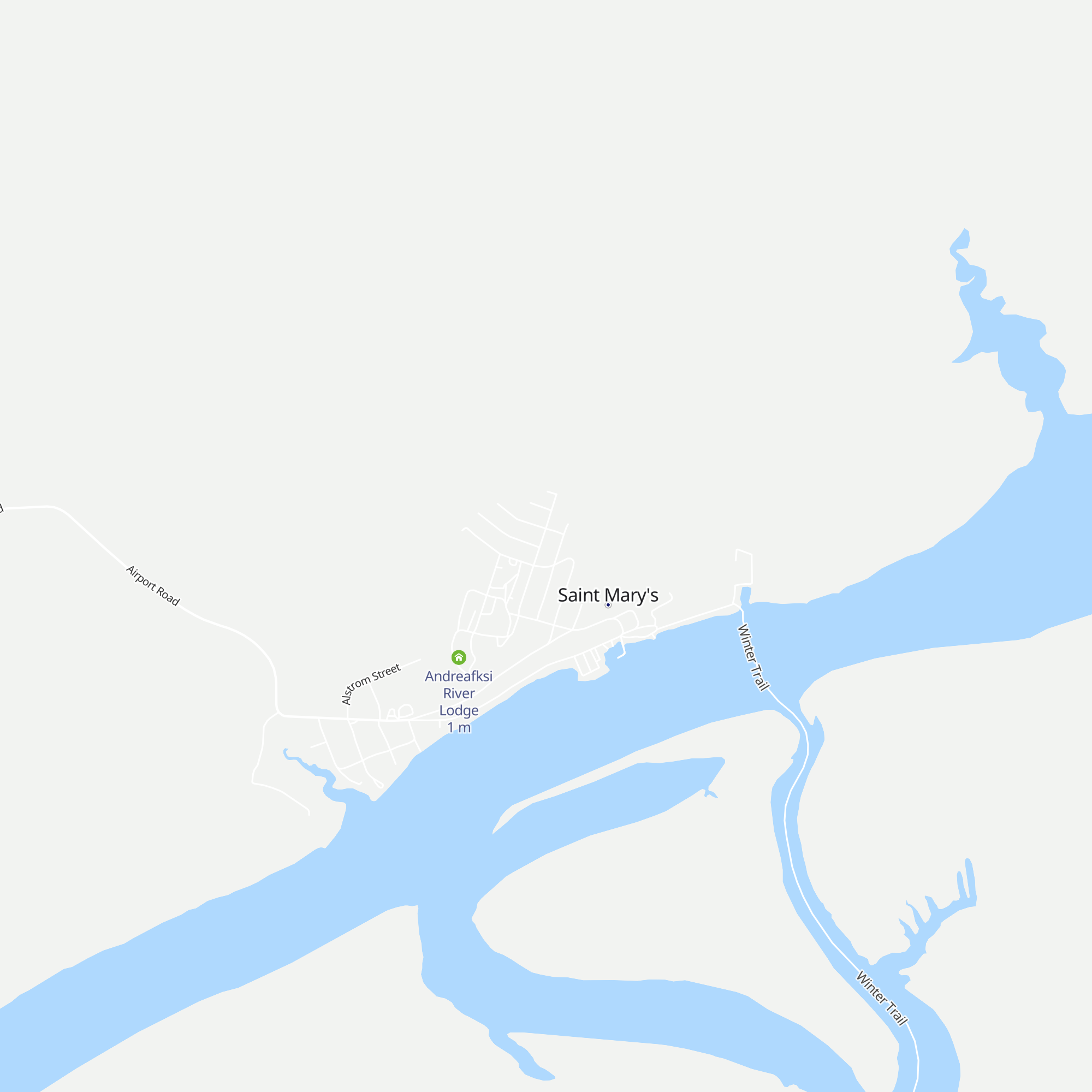 Eagle's Nest Lodge map