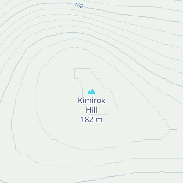 Map of Kimirok Hill