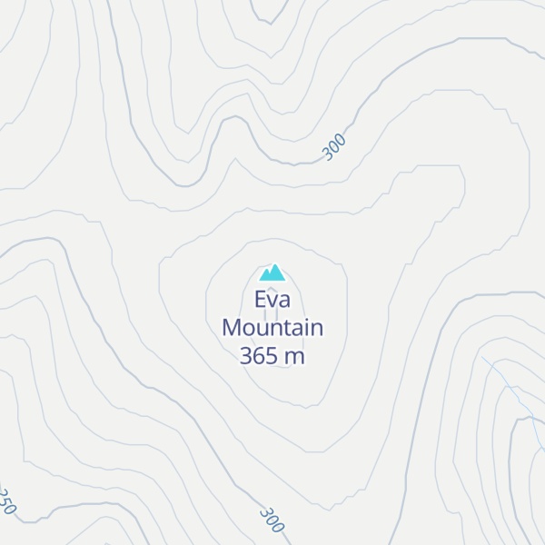 Map of Eva Mountain