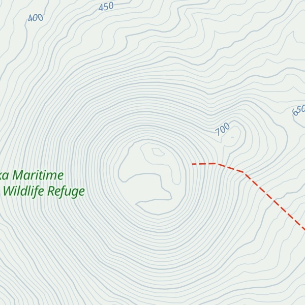 Map of Table Top Mountain
