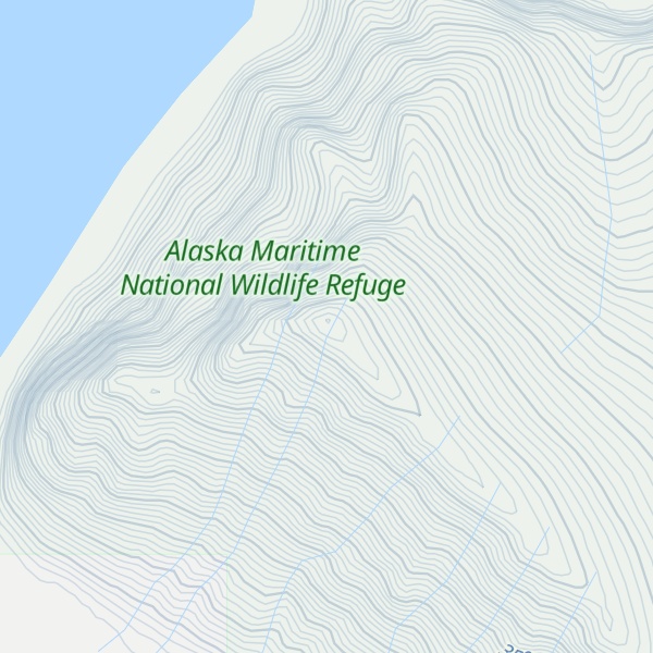 Map of Mount Marshall Reese