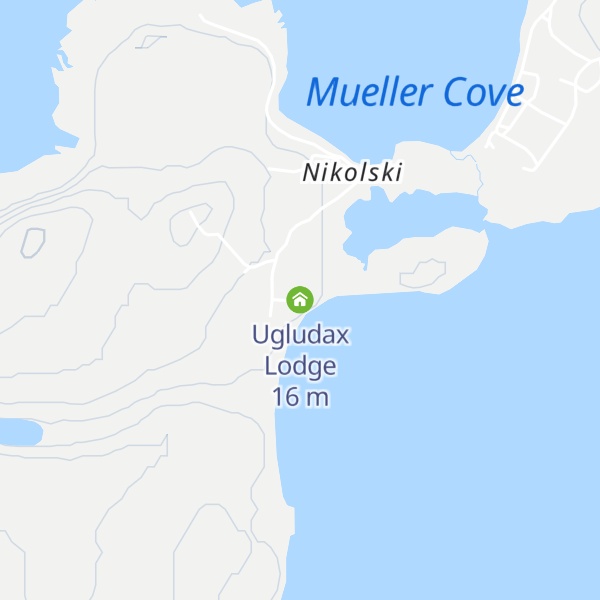 Map of Ugludax Lodge