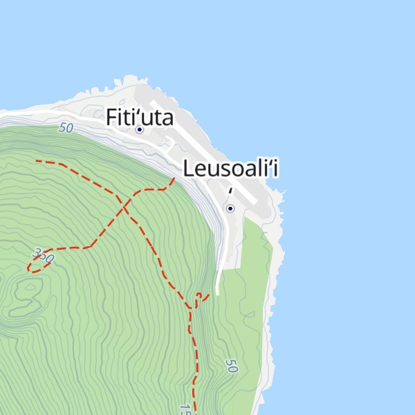 Map of Maluatia Hill